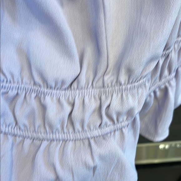 Pink Rose Purple Blouse with Elegant Design - Picture 2 of 4